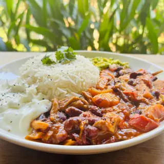 Big Bowl Veggie Chilli (V)