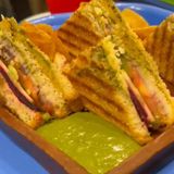 BOMBAY MASALA VEG CHEESE GRILL