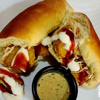 Taameia or falafel sandwich