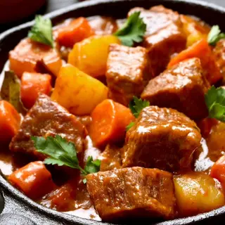 Wet Fried Beef