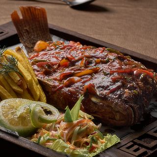 Texas Buttered Whole Fish