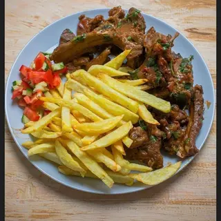 Chips & Goat