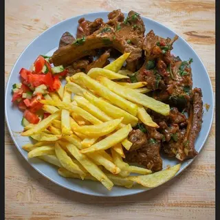 Chips & Goat