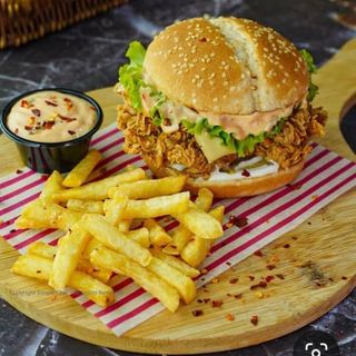 Crazy Chicken Burger