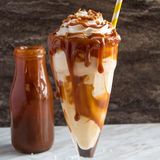 Caramel Nuts Milkshake