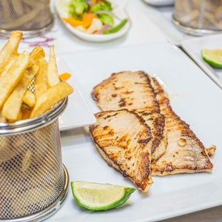 Grilled tilapia fillet