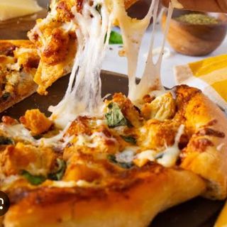 chicken Pizzas medium and small