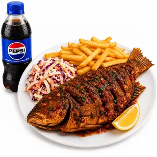 Wet Whole Fish (Fried)