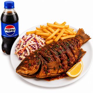 Wet Whole Fish (Fried)