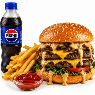Beef Cheese Boss Burger