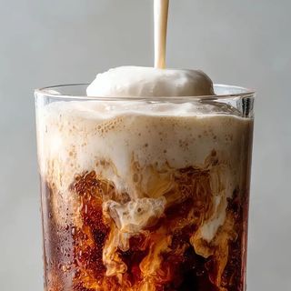 Cold brew with cold foam