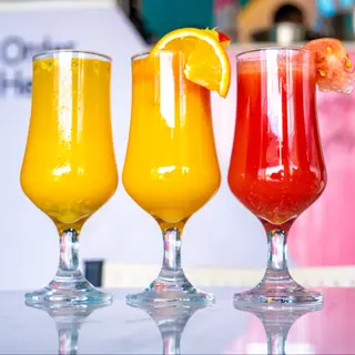 freshly extracted juices