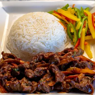 Beef stir fry