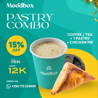 Pastry break fast combo