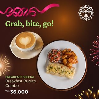 Breakfast Burrito Combo