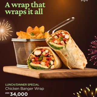 Banger Chicken Wrap