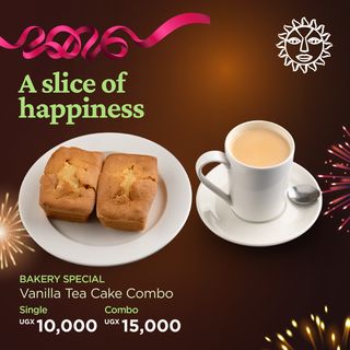 Vanilla Tea Cake Combo