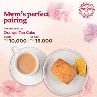 Orange Tea Cake Combo