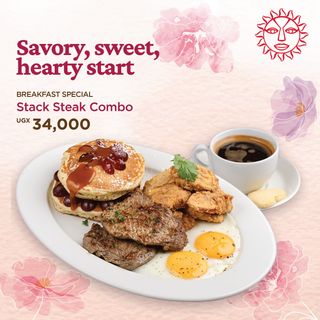 Stack Steak Combo