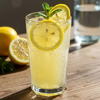 Sparkling lemonade