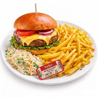 Beef cheeseburger