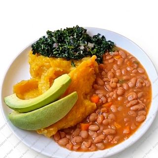 Fresh beans Matooke