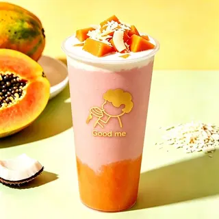 Rose papaya coconut