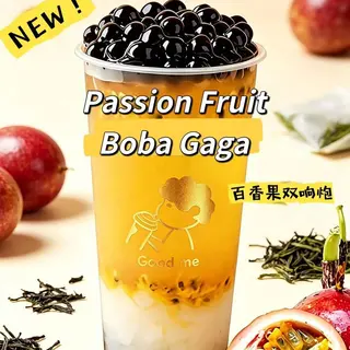 Passion fruit boba Gaga