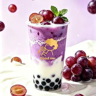 Orchid Boba Grape