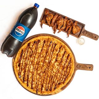 Large Pizza +20 Wings +2L Soda