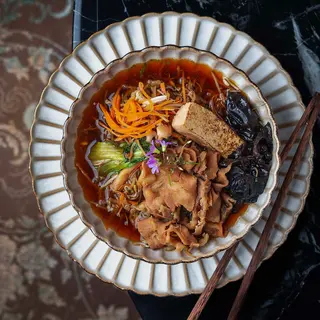 Japanese Beef Sukiyaki Soup