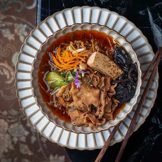Japanese Beef Sukiyaki Soup