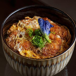 Pork Katsu and Egg Donburi
