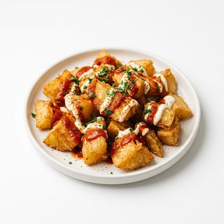 Bravas  Con Yuca
