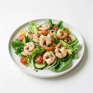 16. Insalata con gamberi