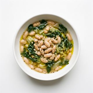 Fagioli e scarole