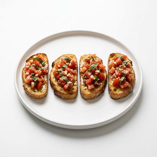 Bruschette classiche della casa 4 pezzi