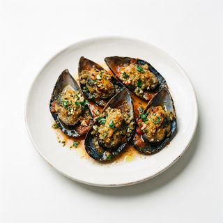 Cozze ripiene alla pisana