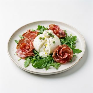 Prosciutto Crudo Y Burrata