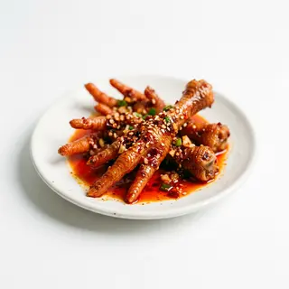 Zampa di pollo fredda piccante