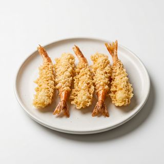 134.Tempura di gamberi - 5 pezzi 酥炸虾5只
