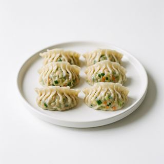 Momo Thai de Vegetais a Vapor
