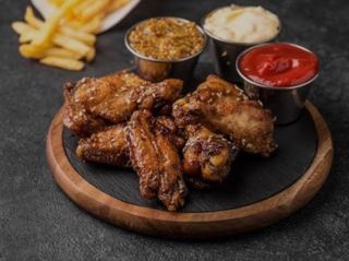 Ración De Alitas De Pollo (6 Unidades)