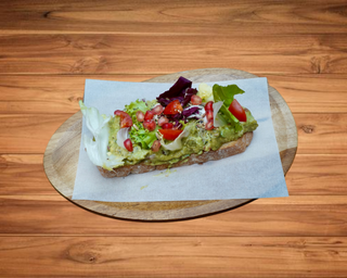 Tostada Con Aguacate (Media)