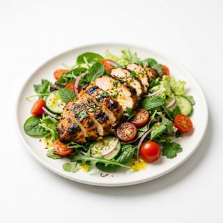 Sałatka z kurczakiem Tikka