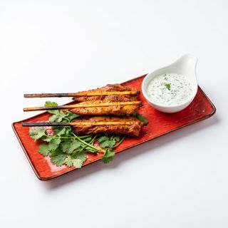 Spiedino di pollo alla paprica e salsa allo yogurt 4 pezzi