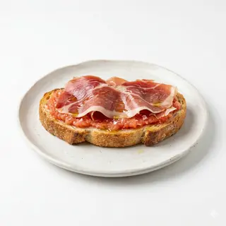 Tosta Con Jamón Ibérico