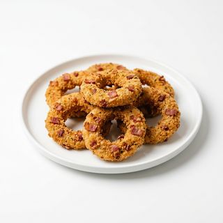 Anelli di pollo e bacon