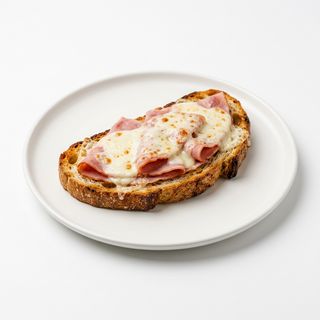 Tostada De Jamón York Y Queso
