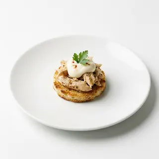Canapé Pollo Con Alioli